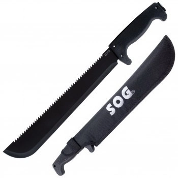 Мачете SOGfari Machete MC01, сталь 3Cr13, рукоять резина