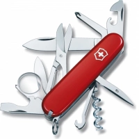 Нож перочинный Victorinox Explorer, сталь X55CrMo14, рукоять Cellidor®, красный купить в Оренбурге