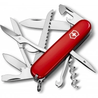 Нож перочинный Victorinox Huntsman, сталь X55CrMo14, рукоять Cellidor®, красный купить в Оренбурге