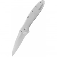 Складной нож Leek — Kershaw 1660, сталь Sandvik™ 14C28N, рукоять нержавеющая сталь 410 Stainless Steel купить в Оренбурге