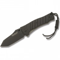 Складной нож Ontario Joe Pardue Utilitac II. Black Tanto Blade, Highly Textured Handle купить в Оренбурге