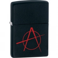 Зажигалка ZIPPO Classic А с покрытием Black Matte, латунь/сталь, чёрная, матовая, 36x12x56 мм купить в Оренбурге