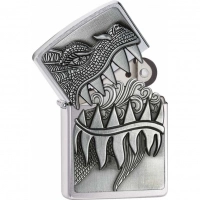 Зажигалка ZIPPO Classic с покрытием Brushed Chrome купить в Оренбурге