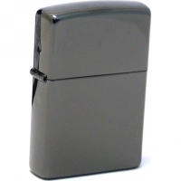 Зажигалка ZIPPO Classic с покрытием Ebony™, латунь/сталь, чёрная, глянцевая, 36x12x56 мм купить в Оренбурге