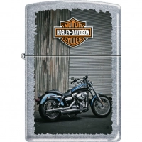 Зажигалка ZIPPO Harley-Davidson® Байк, с покрытием Street Chrome™, латунь/сталь, серебристая, 36x12x56 мм купить в Оренбурге