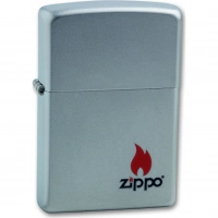 Зажигалка ZIPPO Satin Chrome, латунь с ник.-хром. покрыт., серебр., матовая, 36х56х12 мм купить в Оренбурге