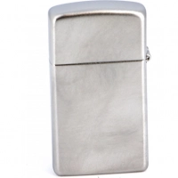 Зажигалка ZIPPO Slim® с покрытием Satin Chrome™, латунь/сталь, серебристая, матовая, 30х10×55 мм купить в Оренбурге